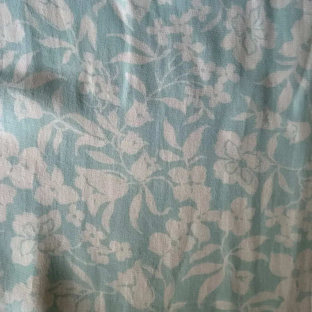 Hobbs London Helen Dress Size 6 (UK 10) Floral Midi Blue Ivory V-Neck Regency - Picture 12 of 12